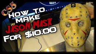 (DIY) How to Make a Jason Mask for Under $10.00 | Friday the 13th Jason Mask | Step by Step Tutorial