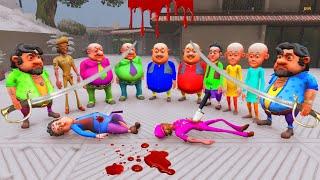 Motu Patlu Playing Hide And Seek | Jhon The Don Killed Ghasita And Chingam In Gta 5