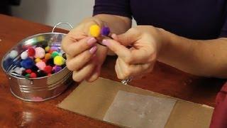 How to Glue Pom Poms : Fun & Simple Crafts