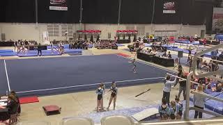 Scarlett Rain 9.7 / floor 2020 Arnold Classic Gymnastics level