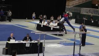 Frederick Richard's Parallel Bar Routine at JO Nationals 2017