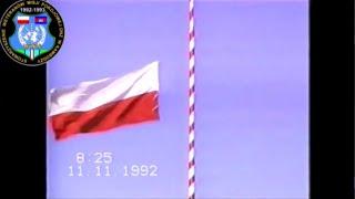 "Jeszcze Polska nie zginęła" Poland Is Not Yet Lost - Poland National Anthem (11.11.1992 | UNTAC)