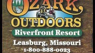 Ozark Outdoors Resort Floating Camping Canoes Leasburg MO local business patriots