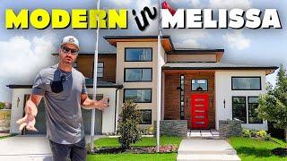 Inside Massive MELISSA TEXAS Modern New Construction Homes With Ultra Low Propety Taxes!