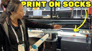 DAY 4 AT PRINTING UNITED 2024: THE NEW MIMAKI 63" DTF PRINTER STEALS THE SHOW!