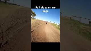 Drone Fpv Chase Motocross #fpv #dronevideo #dirtbike #motocross #mx