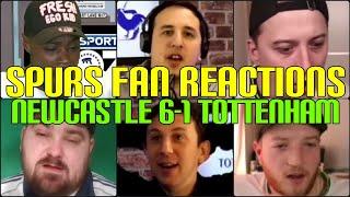 SPURS FANS REACTION TO NEWCASTLE 6-1 TOTTENHAM | FANS CHANNEL