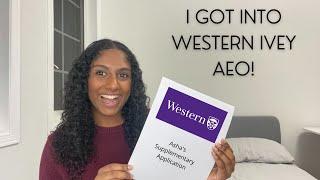 Reading my Western Ivey AEO Essay!!  - Part 1