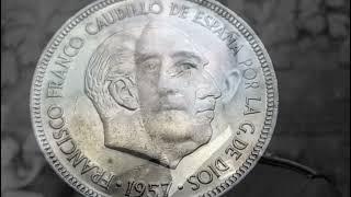 5 PESETAS AÑO 1957 (ESPAÑA) 75 PRECIO