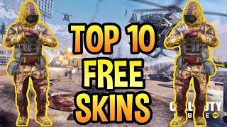 My Top 10 Favourite Free Character Skins in COD Mobile (COD Mobile #Shorts)