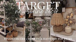 TARGET SPRING DECOR 2025 | STUDIO MCGEE & HEARTH AND HAND SPRING 2025 AT TARGET SHOP WITH ME