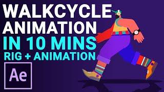 Walk Cycle animation in After Effects | Tutorial