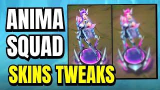 BIG Changes To Battle Dove Seraphine AND Other Anima Squad Skins | League of Legends