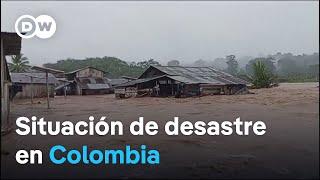 Lluvias e inundaciones antienen en jaque a 27 de 32 departamentos de Colombia