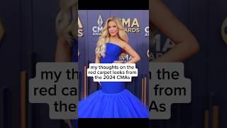 Thoughts on the red carpet looks from the 2024 CMAs