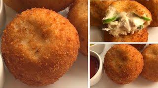 Bread Balls-  Mayo Chicken Cheese Balls - Ramadan Special Recipe