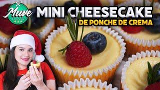 SUPER EASY AND DELICIOUS MINI CREAM PUNCH CHEESECAKE | Muve Flavors