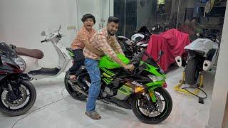 Anas Bhai ny New Heavy Bike le li  …? || Ali ny Heavy Bike ride ki  ||