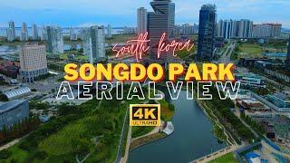 Songdo Central Park Aerial View 4k | MrMacktv