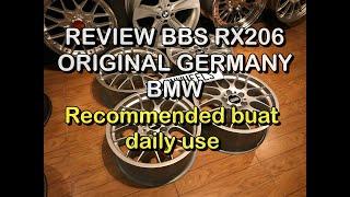 REVIEW VELG BBS RX206 ORIGINAL GERMANY | STOCK UPDATE KNWHEELS | VELG NYAMAN UNTUK DAILY USE!!