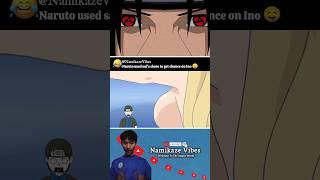 Naruto Trick on Ino  #naruto #namikazevibes #shorts