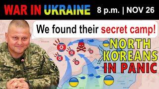 26 Nov: LEAKED FOOTAGE: North Koreans OPERATE IN KURSK’S FORESTS | War in Ukraine Explained