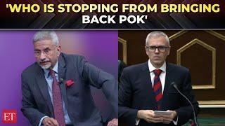 'Who is stopping from bringing back PoK': CM Omar Abdullah's dig at EAM Jaishankar