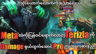 Meta ထဲကိုပြန်ဝင်ရောက်လာတဲ့ Terizla ကို Damage ရှယ်ထွက်အောင် Pro ကျကျ ကစားနည်း