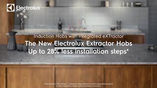 Best-in-class hob installation: 28% less installation steps