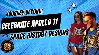 Celebrate Apollo 11 with Space History Designs' New Collection!  #SpaceHistoryDesigns, #SpaceFashion