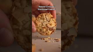 Easy Shortbread Crumble Cookies with Almond Filing! #cookies #recipe #baking #food #almond