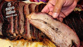 Brisket Ahumado ¡12 Horas de cocción! -El sabor latino