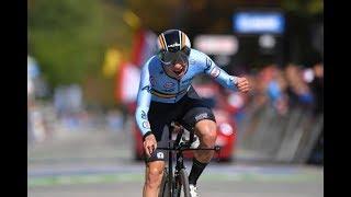 Remco Evenepoels crazy world championship junior time trial