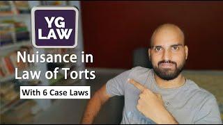 Nuisance Explained with Case Laws- Law of Torts