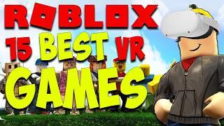 15 MIND BLOWING Roblox VR games on the META QUEST!