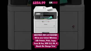 BROTHER MFC L3740CDWE All in one Colour Wireless LED Printer, Print, Copy, Scan & Fax, USB 2 0, A4