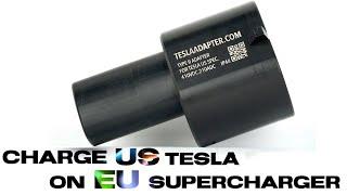 Tesla Adapter | Charge American Tesla on European Supercharger  | TeslaAdapter.com