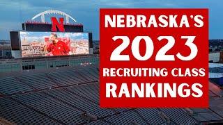 Nebraska football's 2023 recruiting class rankings