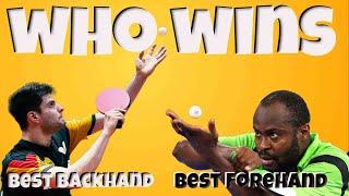 Ovtcharov vs. Aruna: Best Backhand/Best Forehand!  #pingpong #viralvideo #tabletennis #everyone