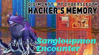 Digimon Story Cyber Sleuth Hackers Memory Encounter Sangloupmon! PS4 Gameplay Walkthrough