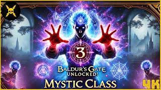 [Patch 7] Baldur’s Gate 3: Mystic Class Mod + Unlock Level 20 – Become Unstoppable!