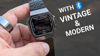 This Casio Vintage Classic got a Modern upgrade -  Casio D367 (step counter, Bluetooth)