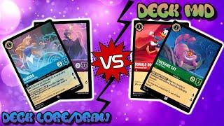 Duel Deck Pioche/Lore [Saphir/Améthyste] vs Deck Mid [Rubis/Emeraude] Lorcana