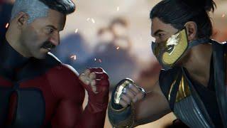 Scorpion stands against OMNI-MAN!  - Mortal Kombat 1 Gameplay