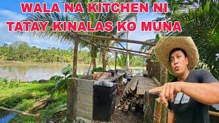 Wala na Kitchen ni Tatay sa Bukid Sira na...Paghahanda sa Napakalakas ng Bagyo