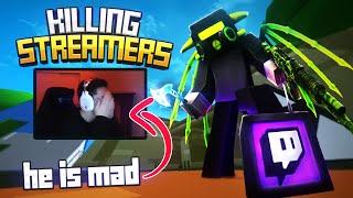 Killing TWITCH STREAMERS in Krunker #2! (WITH REACTIONS!)