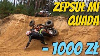 ZNISZCZYŁ MI DROGIEGO QUADA / -1000zł / Rolka quadem KTM Enduro Opa