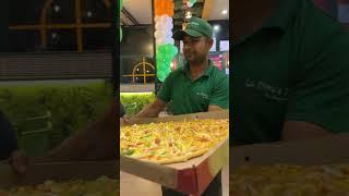 The monster pizza  from lapinoz pizza jalgon 24 inch pizza