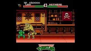 NES Longplay [180] Teenage Mutant Ninja Turtles - Tournament Fighters