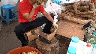 Kudzu root tea Healthy drink Korean Street Food